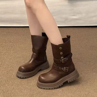 BỐT NỮ CHIẾN BINH KELLY PHỐI KHUY CÁ TÍNH, SIÊU NGẦU – ĐI 2 KIỂU, ĐẾ 5CM SIÊU NHẸ - PIPI STORE