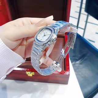 ĐỒNG HỒ NAM NỮ CAO CẤP FATEK MẶT VUÔNG DÂY THÉP MÁY CƠ VÀ MÁY PIN