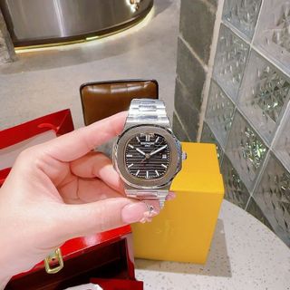 ĐỒNG HỒ NAM NỮ CAO CẤP FATEK MẶT VUÔNG DÂY THÉP MÁY CƠ VÀ MÁY PIN