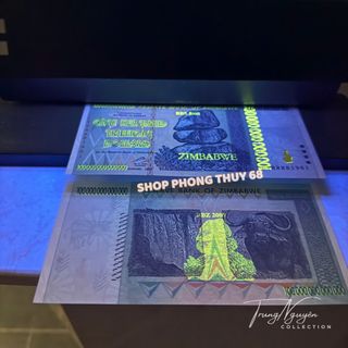 Sỉ Tiền 100 Nghìn Tỷ Zimbabwe Lưu Niệm Thích Hợp Lì Xì Tết, Qùa Tặng , Sưu Tầm