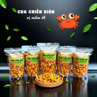 SNACK CUA CHIÊN MẮM GIÒN RỤM – ĂN CHƠI SIÊU CUỐN 500G - WINNIE HOUSE