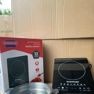 Bếp Hồng Ngoại Đơn Cảm Ứng ,Bếp Hồng Sunhouse SHD6011 ( THÙNG 10C )