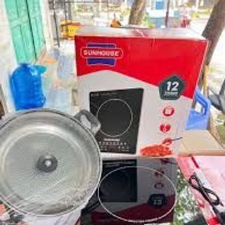 Bếp Hồng Ngoại Đơn Cảm Ứng ,Bếp Hồng Sunhouse SHD6011 ( THÙNG 10C )