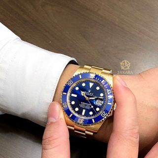 ĐỒNG HỒ NAM CAO CẤP RÔLET MẶT XOAY OYSTER MÁY CƠ NHẬT