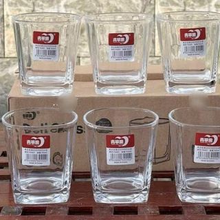 BỘ 6 LY THỦY TINH DELI 170ML Y5401