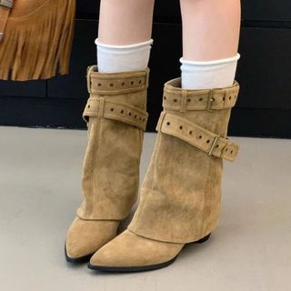 BỐT LỬNG DANY DA LỘN CAO CẤP PHỐI ĐAI RETRO, ĐẾ 4CM DỄ ĐI, MẪU MỚI SANG XỊN FULL BOX - PIPI STORE