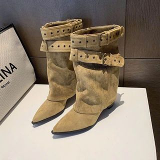 BỐT LỬNG DANY DA LỘN CAO CẤP PHỐI ĐAI RETRO, ĐẾ 4CM DỄ ĐI, MẪU MỚI SANG XỊN FULL BOX - PIPI STORE