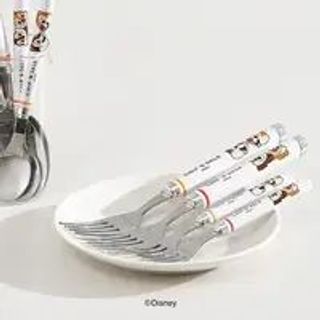 Dĩa Inox Cán Thỏ, Hổ Cute (THÙNG 700C)