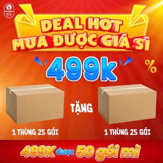 [MUA 1 TẶNG 1] MUA 1 Thùng 25 Gói Mì Cay Ăn Liền Hàn Quốc CHANWOO TẶNG 1 Thùng 25 Gói Mì Cay CHANWOO - Tiện Lợi Kèm Gói Bột Soup Gia Vị