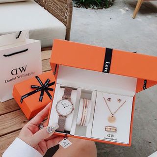 SET DANIEL CAO CẤP LỄ HỘI LƯỚI PETITE VÀ BỘ TRANG SỨC FULLBOX