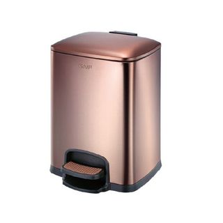 Thùng rác trơn cao cấp có nắp 12L (THÙNG 6C)