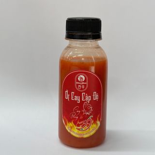 Chai Sốt Ớt Cấp Độ Cay Pha Sẵn Nêm Nếm Vào Các Món Ăn - Mì Cay Chanwoo