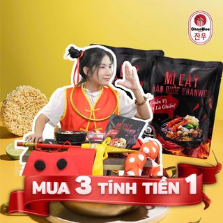 DEAL SỐC mua 3 tính tiền 1 [ Combo 3 gói mì cay Chanwoo]