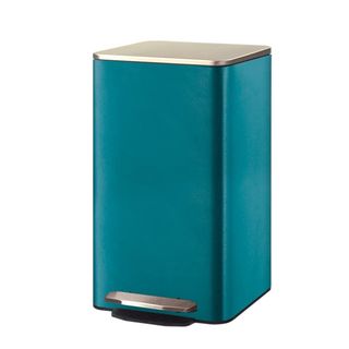 Thùng rác trơn cao cấp có nắp 12L (THÙNG 6C)