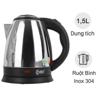 ẤM SIÊU TỐC INOX 1,5L COMET CM8215