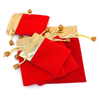 Túi Nhung Vải rút chữ Lộc Phúc 7x9 giá sỉ  nhiều kích thước