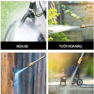 BỘ MÁY RỬA XE 199V 2 PIN HỘP NHỰA