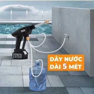 BỘ MÁY RỬA XE 199V 2 PIN HỘP NHỰA (T10)