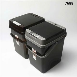 7689 - Thùng rác có lọc đổ bã chè 22*26*29 (King XLS) (THÙNG 12C)