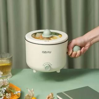 NỒI NẤU 2 TẦNG ĐA NĂNG - ĂN MÌ CAY CHANWOO (TẶNG 3 GÓI MÌ + 1 CẤP ĐỘ)