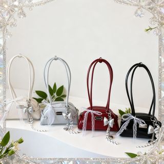 TÚI XÁCH NỮ DÁNG THUYỀN W779 TẶNG CHARM + DÂY NƠ THANH LỊCH - WINNIE HOUSE