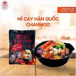 SET 13 SIÊU HỜI-Mì Cay Chanwoo Phiên Bản Mới - (Tặng 1 Nồi Điện Hai Tầng + 2 Gói Mì Cay)