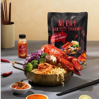 Set 25 Gói Mì Cay Chanwoo Phiên Bản Mới - (Tặng 10 Gói Mì Cay)