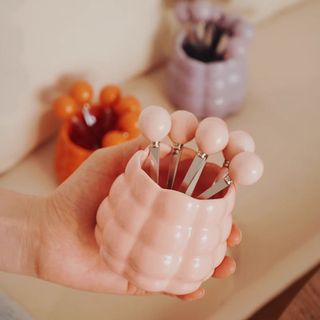 AKN bộ thìa rĩa trái cây đầu tròn (THÙNG 60B)