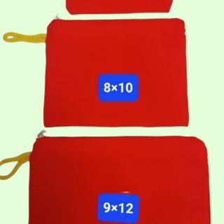 Túi Nhung dây khóa kéo