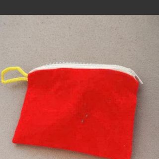 Túi Nhung dây khóa kéo