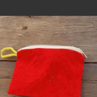 Túi Nhung dây khóa kéo