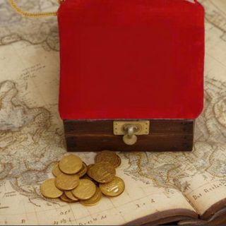 Túi Nhung dây khóa kéo