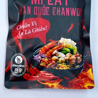 Set 5 Gói Mì Cay Ăn Liền Hàn Quốc CHANWOO Phiên Bản Mới- (Tặng 1 Ly Giữ Nhiệt, 1 Gói Mì)