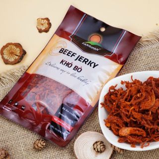 (Gói Bé Tiện Lợi) Khô Bò Xé Sợi Fansipan - có đĩa nhựa