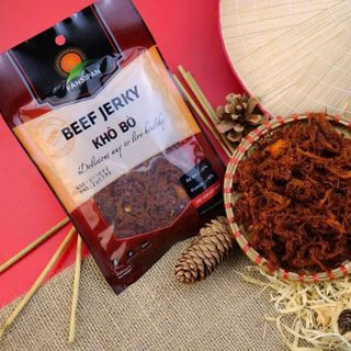 (Gói Bé Tiện Lợi) Khô Bò Xé Sợi Fansipan - có đĩa nhựa