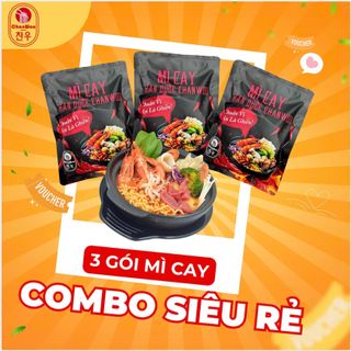 Combo 3-8-10-13 Mì Cay CHANWOO (Phiên bản mới) - Sản phẩm chính hãng