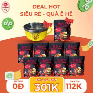 Combo 3-8-10-13 Mì Cay CHANWOO (Phiên bản mới) - Sản phẩm chính hãng