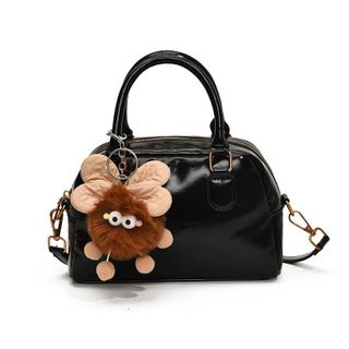 TÚI XÁCH NỮ DÁNG BẦU HÀN QUỐC TẶNG MÓC KHÓA HOA W782 - WINNIE HOUSE