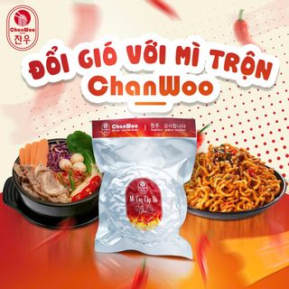 1 GÒI MÌ CAY CHANWOO (KHÔNG CẤP ĐỘ)