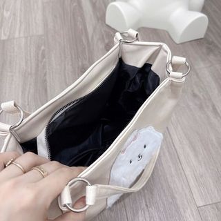 TÚI XÁCH NỮ CÔNG SỞ HỌA DA PU THÊU CÚN W777 – THANH LỊCH HÀN QUỐC - WINNIE HOUSE