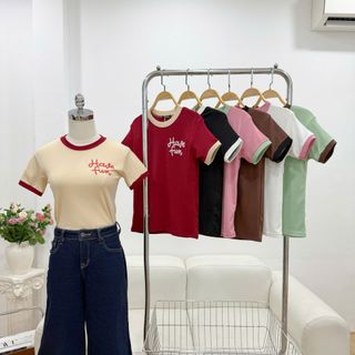 Áo thun phối in chữ have màu sắc đa dạng kiểu dáng bigsize