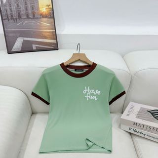 Áo thun phối in chữ have màu sắc đa dạng kiểu dáng bigsize