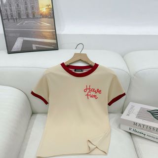 Áo thun phối in chữ have màu sắc đa dạng kiểu dáng bigsize