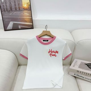 Áo thun phối in chữ have màu sắc đa dạng kiểu dáng bigsize