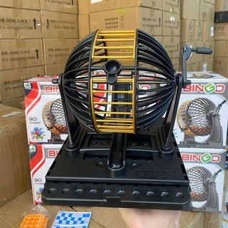 Bộ Đồ Chơi Quay Lô Tô BINGO 90 Số