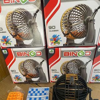 Bộ Đồ Chơi Quay Lô Tô BINGO 90 Số