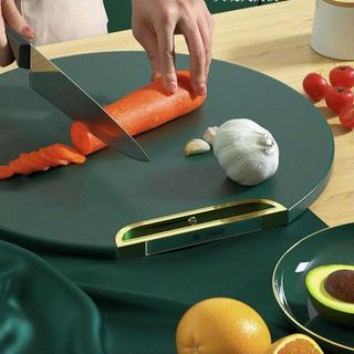 THỚT TRÒN XANH NHỰA PE KHÁNG KHUẨN