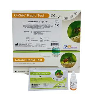 Que thử Sốt xuất huyết NS1 CTK hộp 30 test