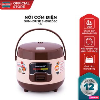 NỒI CƠM ĐIỆN TỬ 1,8L SUNHOUSE SHD8959