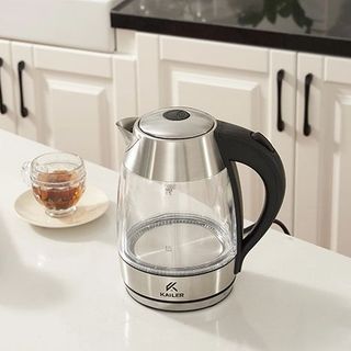 Ấm siêu tốc thuỷ tinh Kailer KL-004 bán sỉ kailer, bán buôn kailer